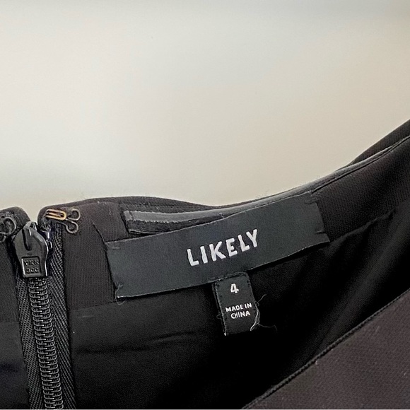 Likely, Miller Gown (Black, Size 4) - Picture 14 of 14